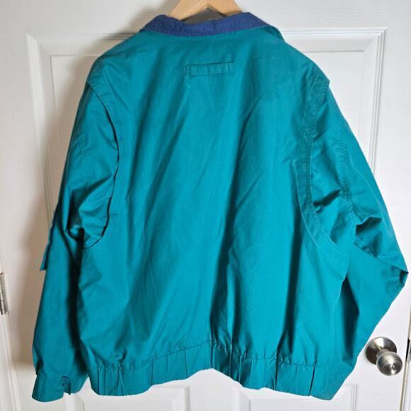 Vintage Fog by London‎ Fog Jacket-Teal/Blue-Large - Picture 5 of 8